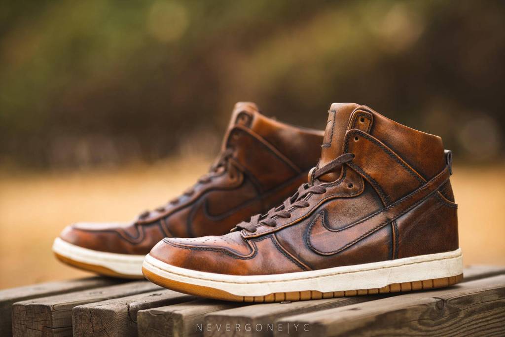 可能是耐克最咔叽最有质感的鞋——NikeLab Dunk Lux&nbsp;Burnishd