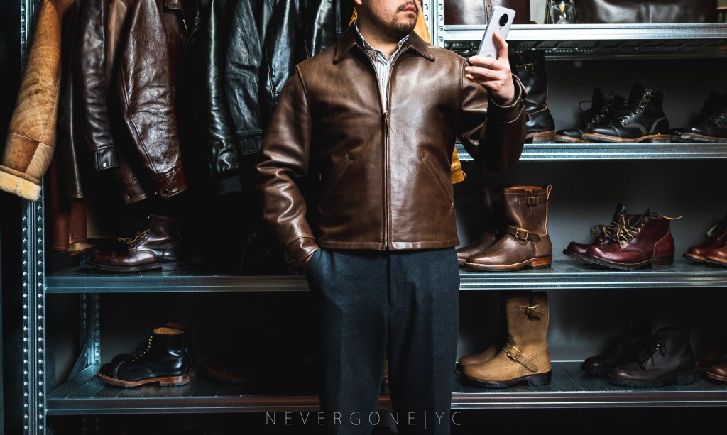 卖2万却不想让人买到的皮衣：At Last Co&nbsp;Lot.670马皮皮衣