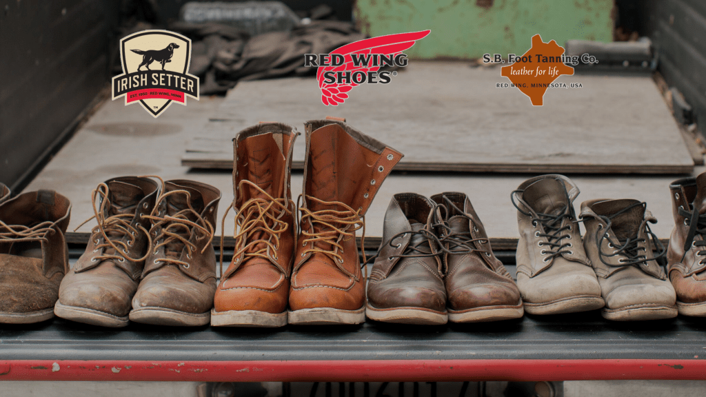 探厂世界知名工装靴品牌红翼Red Wing与旗下皮厂S.B. Foot