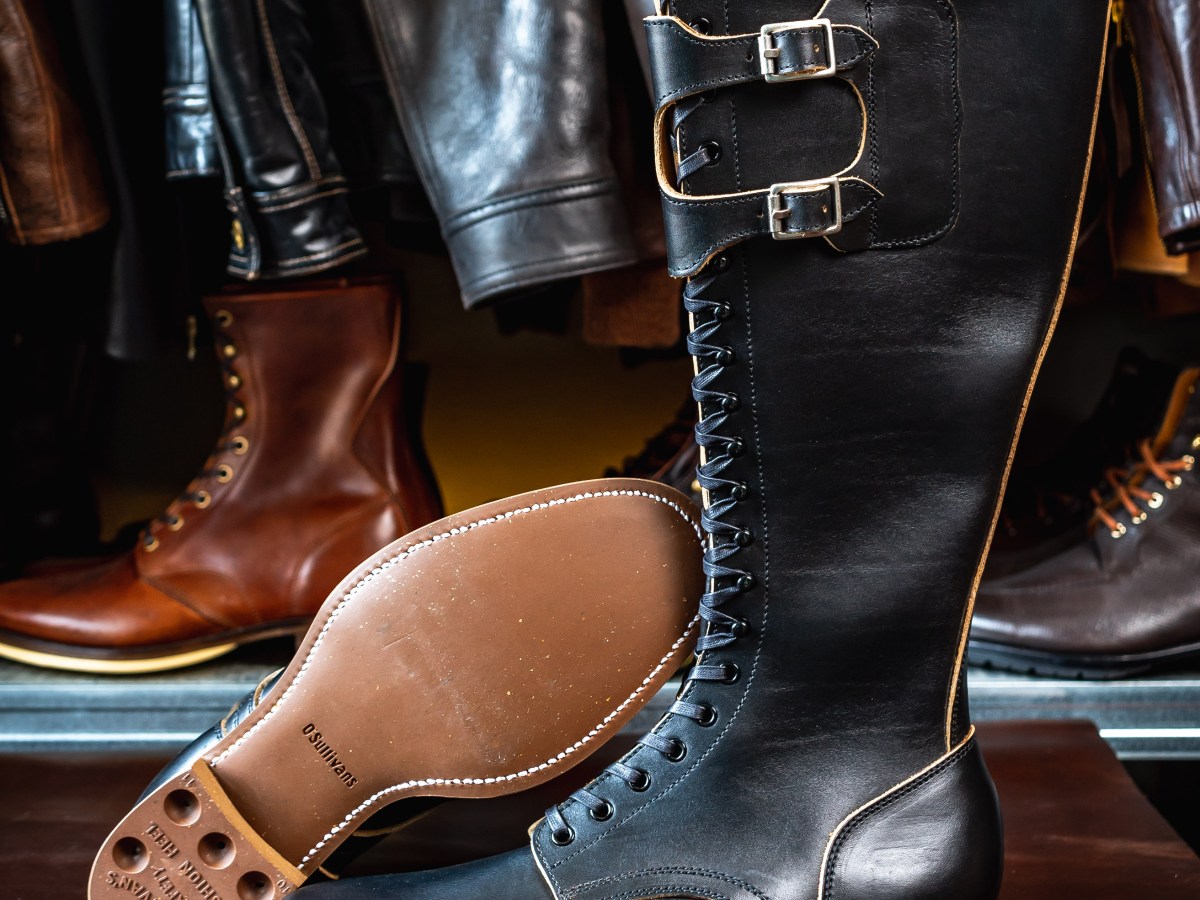 10000块买了双要穿10分钟的靴子…开箱Clinch X Black Sign&nbsp;16寸复古长靴